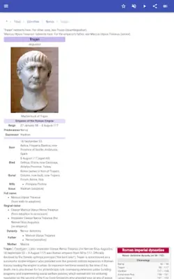 Roman emperors android App screenshot 0