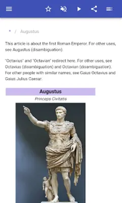 Roman emperors android App screenshot 13