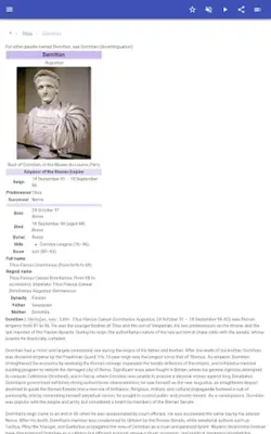 Roman emperors android App screenshot 2