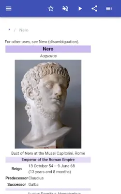 Roman emperors android App screenshot 8